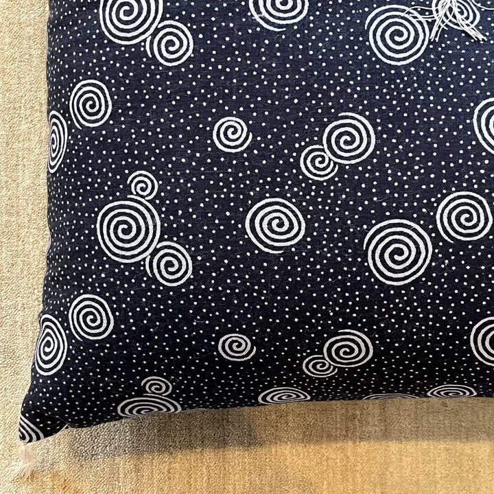 【廃番品処分】むら糸もめん座布団 うずまき-睡眠屋